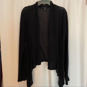 Black cardigan
